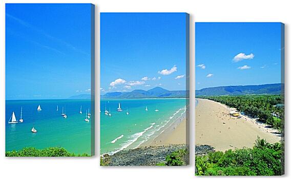 Модульная картина - Пляжи Турции