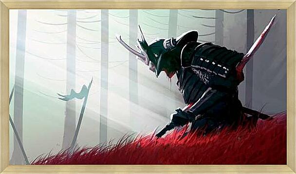 Картина - Самурай арт