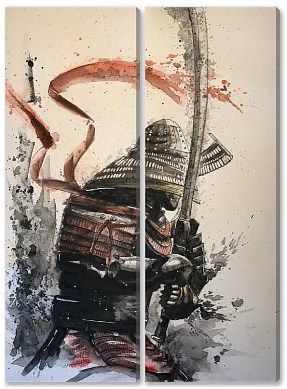 Модульная картина - Самурай Ронин Сегун