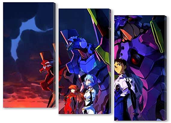 Модульная картина - Evangelion