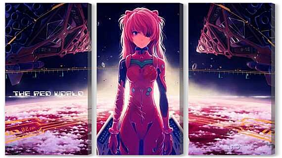 Модульная картина - Аниме Евангелион