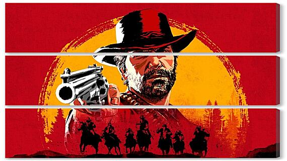 Модульная картина - Red Dead Redemption