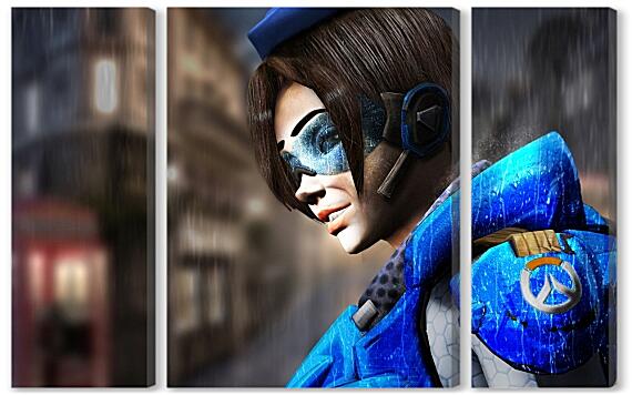 Модульная картина - Overwatch Cadet Tracer
