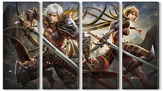 Модульная картина - Lineage 2 Remastered