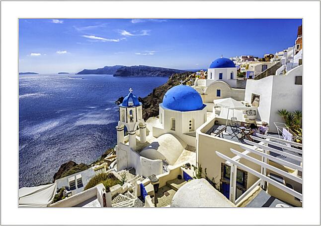 Картина - Греция Санторини