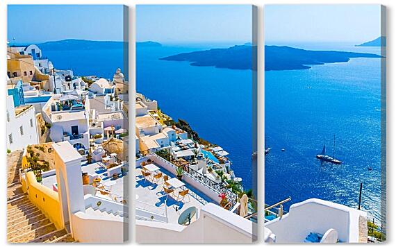 Модульная картина - Кикладские острова Греция