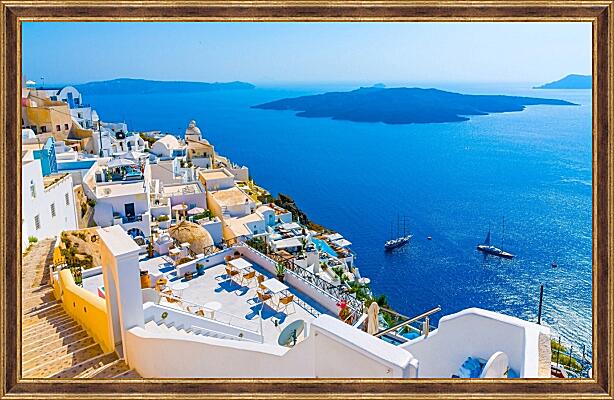 Картина - Кикладские острова Греция