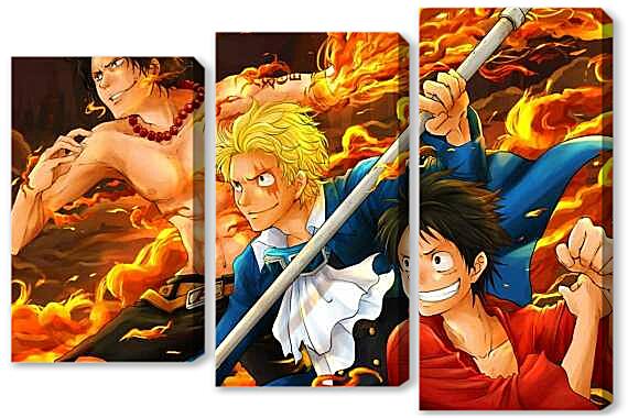 Модульная картина - Аниме One Piece