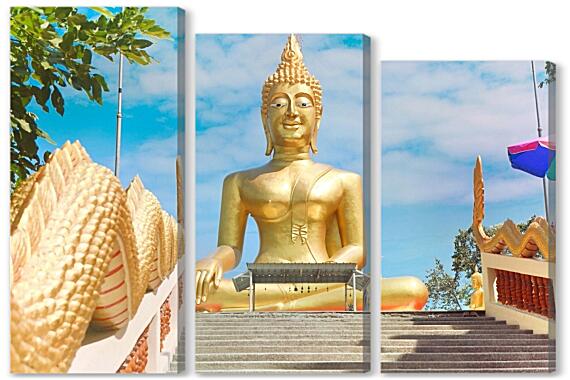 Модульная картина - Храм большого Будды