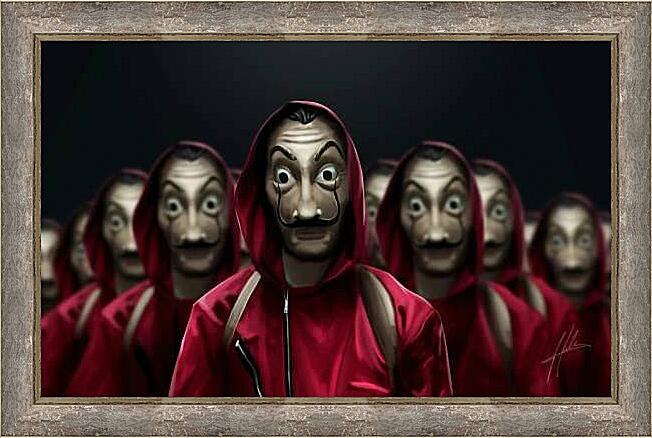 Картина - Сериал Бумажный дом