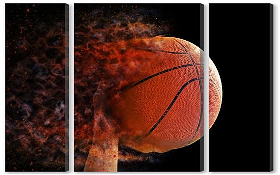 Модульная картина - Баскетбольный мяч