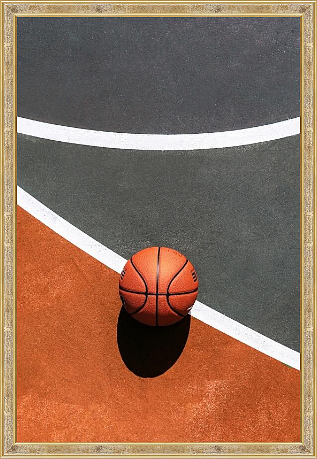 Картина - Баскетбольная площадка