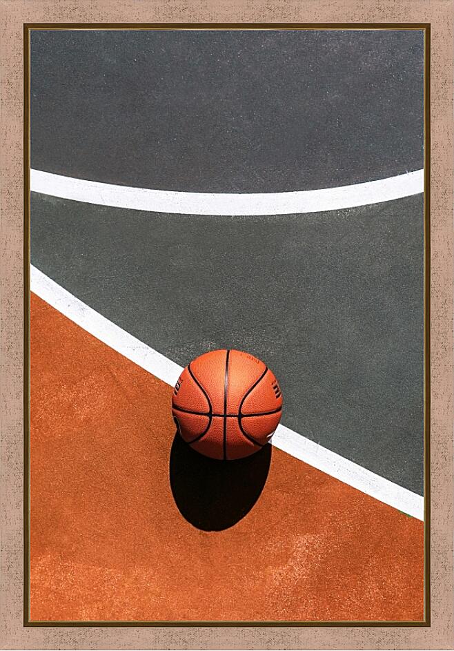 Картина - Баскетбольная площадка