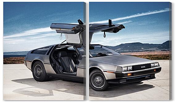 Модульная картина - DeLorean