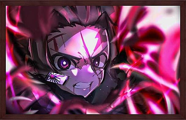 Картина - Demon Slayer Танджиро демон