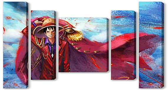 Модульная картина - Луффи арт, Ван Пис