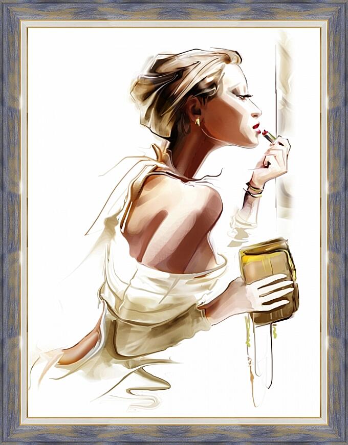 Картина - У зеркала