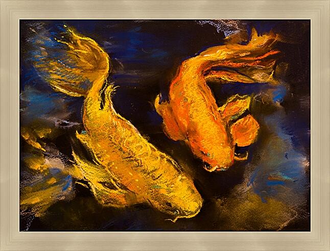 Картина - Две рыбки