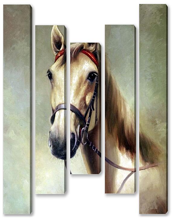 Модульная картина - Лошадка