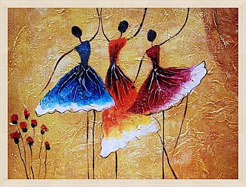 Картина - Три балерины