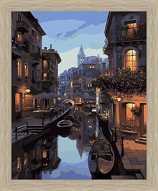 Картина - Тихий вечер в Венеции