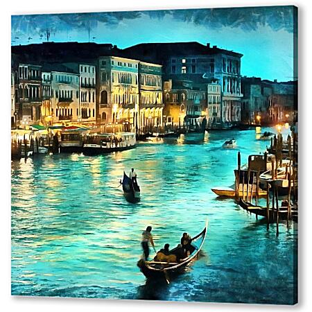 Постер (плакат) - Вечер Венеции
