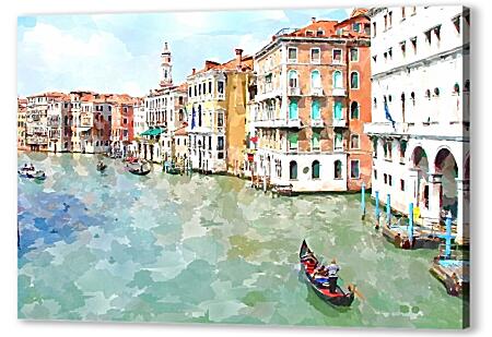 Постер (плакат) - Гранд канал Венеции