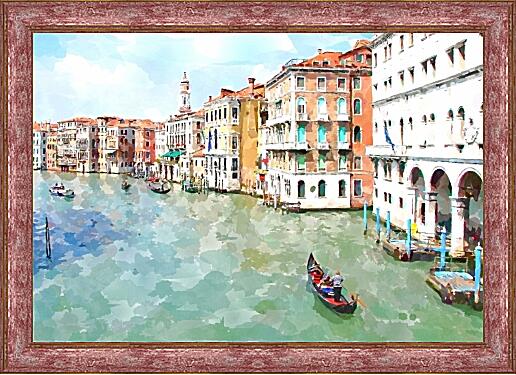 Картина - Гранд канал Венеции