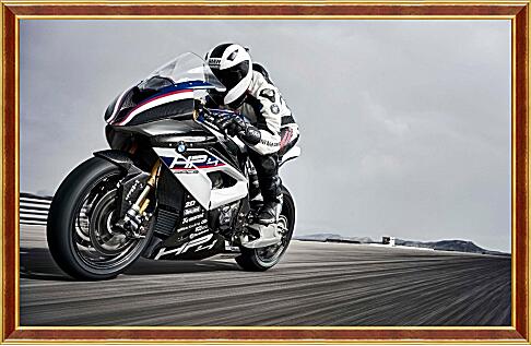 Картина - Спортбайк БМВ. Sportbike BMW S 1000RR