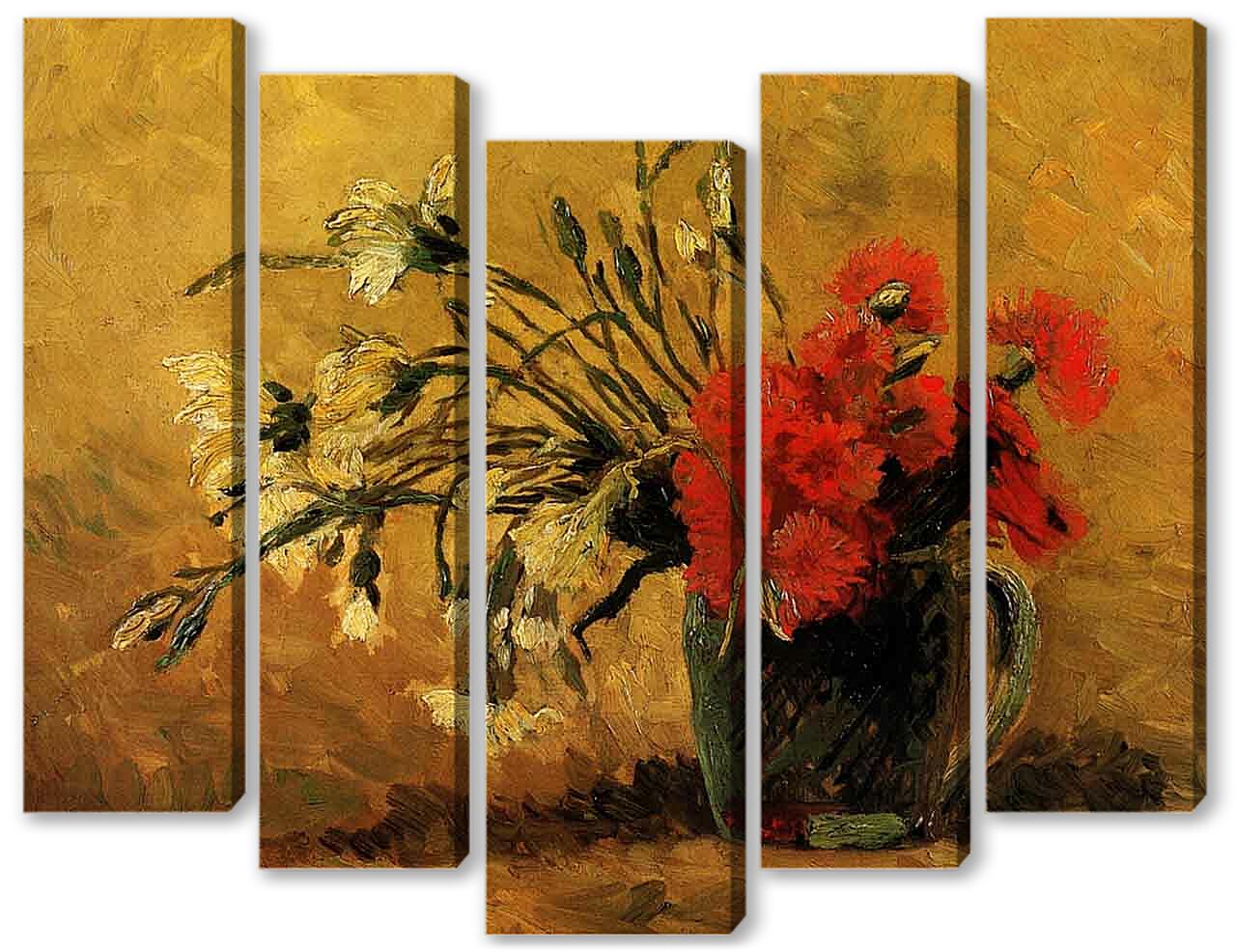 Модульная картина - Цветы от Ван Гога