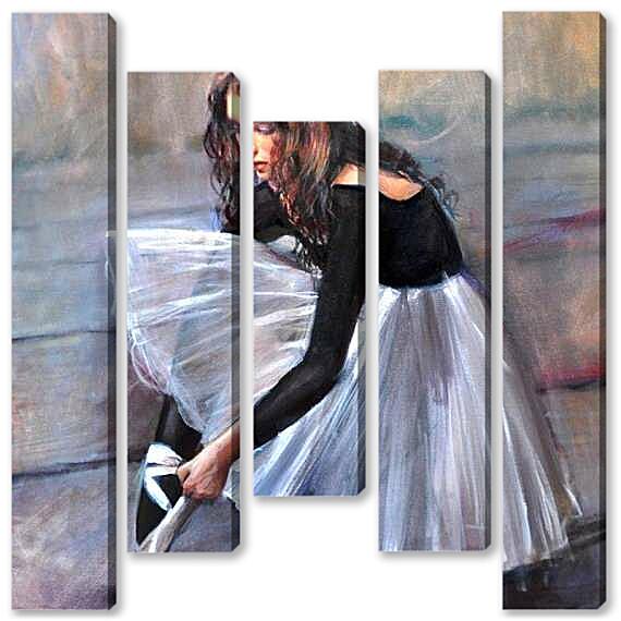 Модульная картина - Пуанты