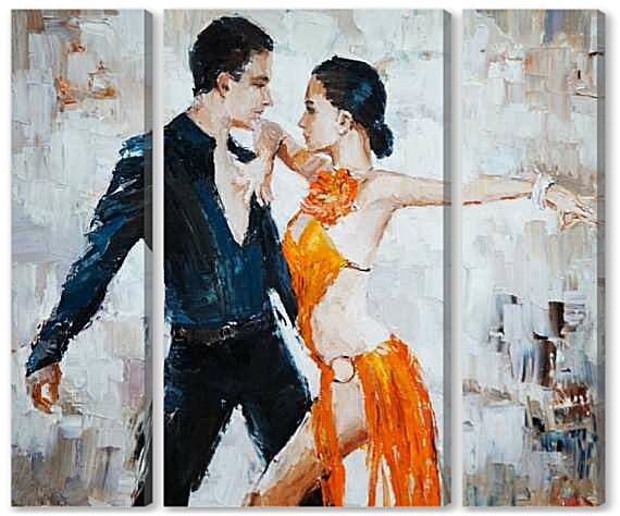 Модульная картина - Сальса