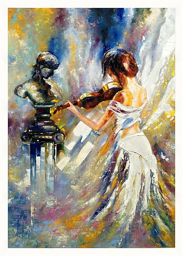 Картина - Скрипачка