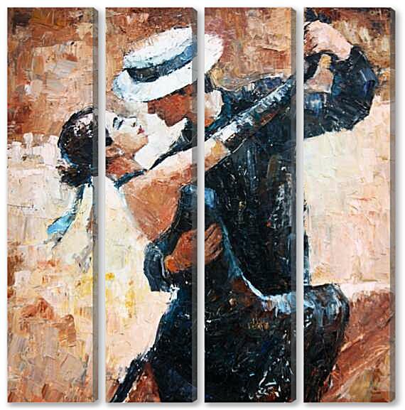 Модульная картина - Танго