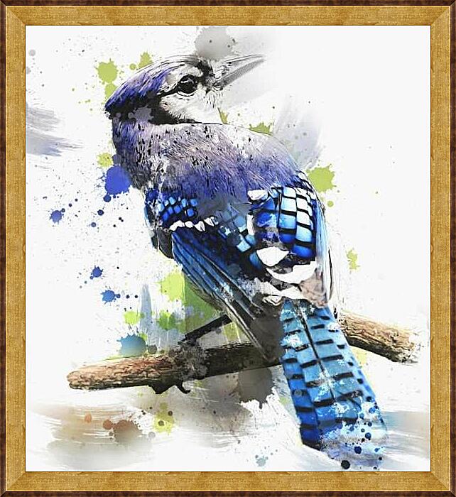 Картина - Синяя птица