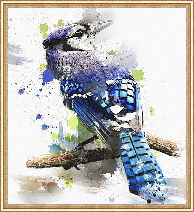 Картина - Синяя птица