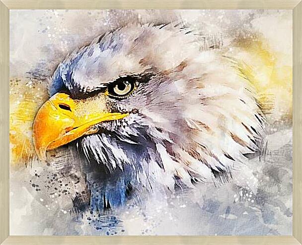 Картина - Белоголовый орлан