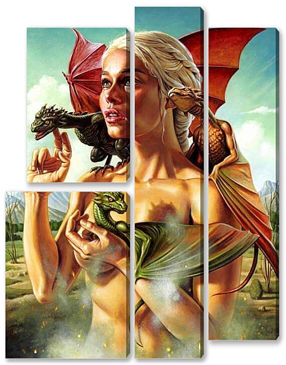 Модульная картина - Дэйнерис