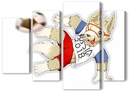 Модульная картина - Забивака ЧМ 2018