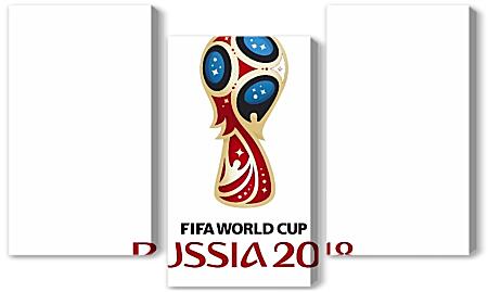 Модульная картина - Чемпионат мира по футболу Россия 2018