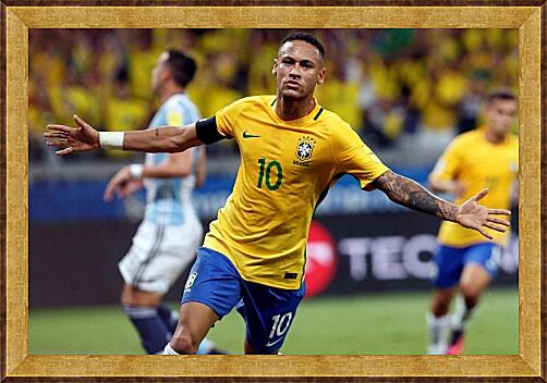 Картина - Неймар Бразилия