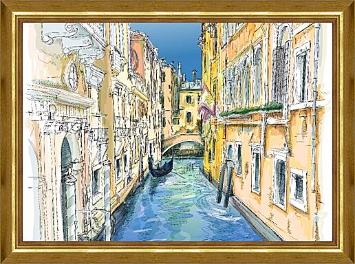 Картина - Улочки Венеции