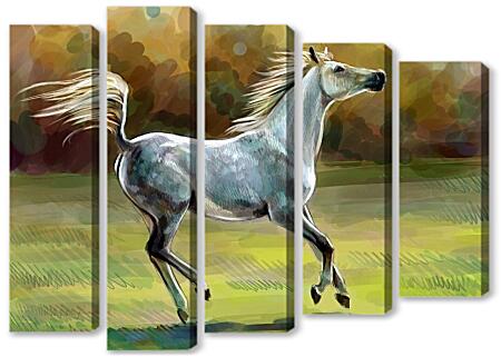 Модульная картина - На воле