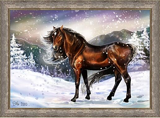 Картина - Жеребец