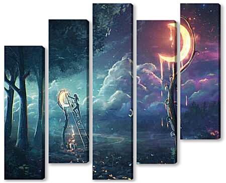 Модульная картина - Красим месяцы