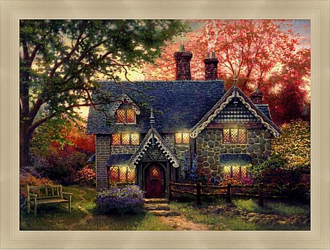 Картина - Дом и сад
