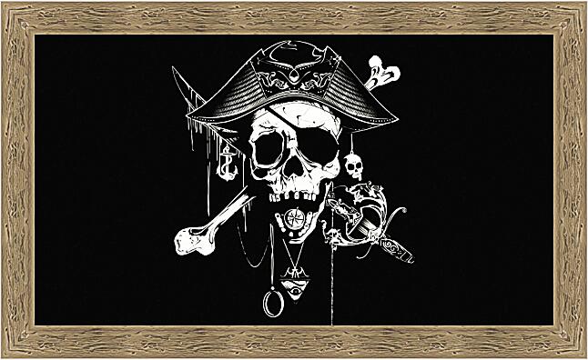 Картина - Пират в шляпе