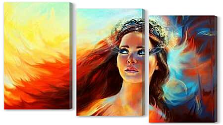 Модульная картина - Фея