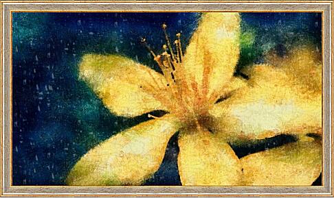 Картина - Желтая лилия