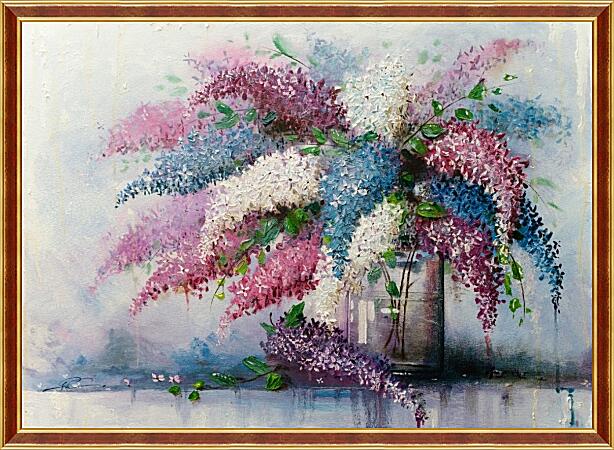 Картина - Букет сирени